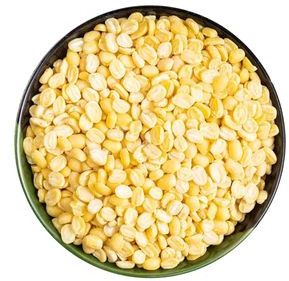 Split Moong Dal Without Skin, Packaging Type : Plastic Pack For Human Consumption