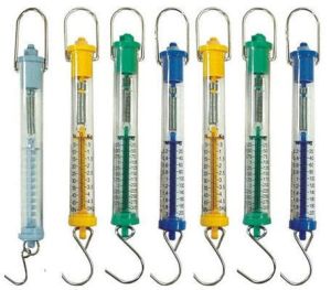 Medcounty Manual Stainless Steel Acrylic Spring Balance, Color : Red, Green, Orange, Yellow, Blue