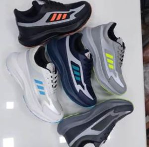 PU Mens Lace-up Sports Shoes All Sizes, Packaging Type : Paper Box, Sole Material : Rubber Sole