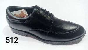 Pure Leather Mens Synthetic Formal Shoes, Color : Black All Sizes