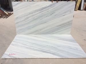 Polished Raymond White Marble Slab, Shape : Rectangular For Flooring Use