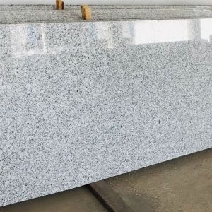 Polished S White Granite Slab Multisizes For Flooring, Countertop