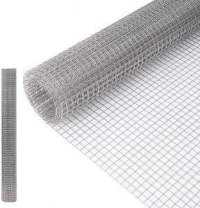 Stainless Steel Square Wire Mesh, Weave Style : Plain Weave For Construction Use