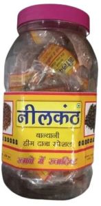 Blended Neelkanth Bandhani Hing Dana, Color : Dark Brown, Certification : FSSAI Certified, Form : Granules