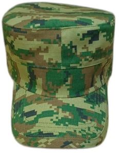 Army Print Cotton Caps