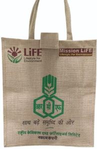 Printed Jute Carry Bags Standard