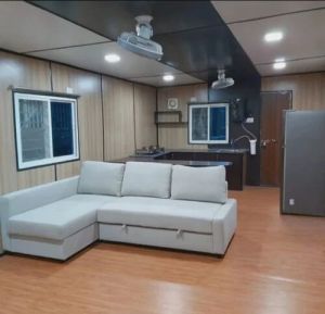 Paint Coated MS Luxurious Portable Cabin 30'x10x8'6'' Feet