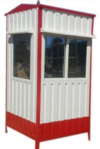 Paint Coated MS Prefabricated Portable Security Cabin 30'x10'x8.6''