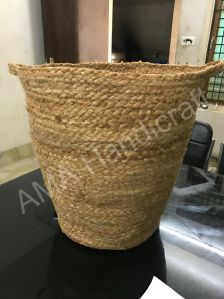 Jute Laundry Basket Modern, Technics : Hand Made