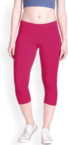 Plain Lux Lyra Capri Leggings Free Size