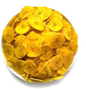 Salty Crispy Banana Chips, Color : Yellow 6months, Packaging Size : 10 Kg