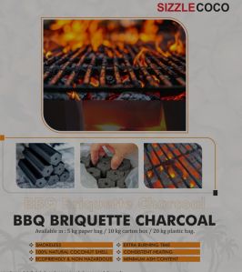 Coconut Shell Charcoal Briquettes