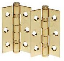 Polished Brass Hinges, Shape : Rectangle For Window, Doors, Cabinet