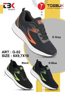 Toebuk Canvas G-02 Mens Sports Shoes, Inner Material : Comfort Foam, Packaging Type : Paper Box