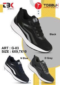 Toebuk Canvas G-03 Mens Sports Shoes, Inner Material : Comfort Foam, Packaging Type : Paper Box