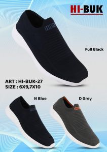 HI-BUK-27 Mens Sneaker Shoes Without Laces, Insole Material : Cotton