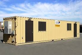 Aluminium Non Polished Portable Offices 100x30x24, 20'x10'x8.6', 40x15x12, 80x25x20