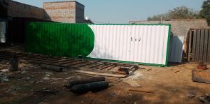 Ashsan Enterprises Non Polished Carbon Steel Shipping Containers, Color : Black, Blue, Red, White