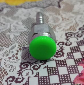 14 mm Green Plastic BSP Threaded Cap