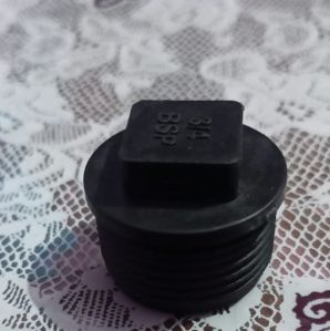 20 Mm Black Plastic BSP Threaded Cap