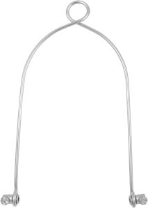 Non Coated Stainless Steel Bohler Stirrup, Color : Silver For Surgical