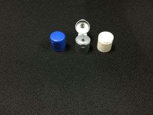 Plastic 19mm Flip Top Caps, Color : White For Bottle Sealing