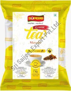 Brown Powder 1Kg Superb Classic Masala Tea Premix, Packaging Type : Plastic Packet