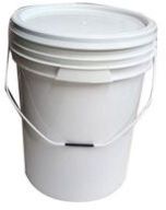 White 10 Litre Plastic Bucket