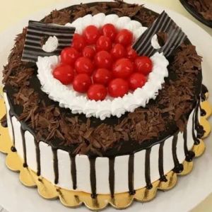 Black Forest Cake, Color : White Birthday Party, Anniversary, Wedding, Bakery, Packaging Type : Paper Box