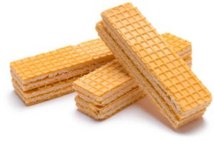 Crispy Wafers, Color : Yellow, Brown, Certification : FSSAI Certified, Taste : Sweet