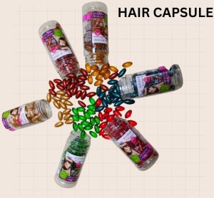 Natural Hair Care Capsules, Grade Standard : Medicine Grade, Packaging Type : Box