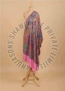 Sku AS01301738 Gulabdaar Pashmina Shawl Party Wear 100x200 Cm, Gender : Female