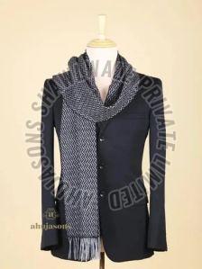 Sku AS01731019 Mens Woolen Muffler 30X165 Cm, Technics : Handloom