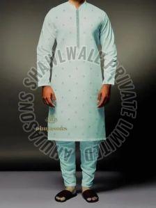 Sku AS01839694 Mens Kurta Pajama Party Wear, Technics : Machine Made