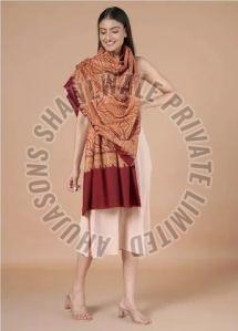 Sku BR00688992 Jama Pashmina Shawl 100x200 Cm Casual Wear, Gender : Female