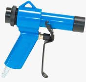 Manual Electric Air Inflating Gun, Color : Blue