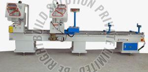 Double Head  Aluminum Cum UPVC Door & Window Profile Cutting Machine