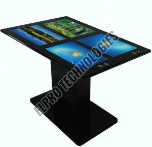 Rectangle Plain Polished Plastic Interactive Touch Table, For Commercial, Industrial, Size : Multisizes