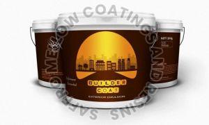 Builder Coat Exterior Emulsion Paint, Packaging Type : Plastic Bucket