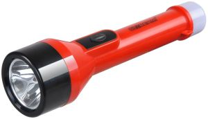 Globeam Rocky Rechargeable Torch, Color : White, Packaging Type : Paper Box, Certification : Isi Certified