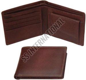 Hunt India Mens Brown Leather Wallet