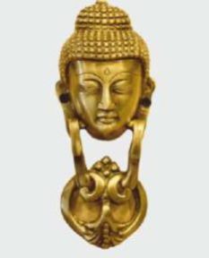 Brass Buddha Door Knocker