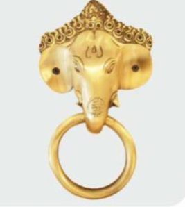 Brass Ganesha Door Knocker