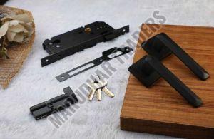 Metal Black Mortise Lock, Surface Treatment : Polished For Door Fitting