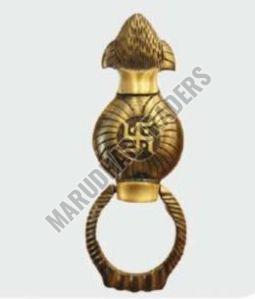 Polished Brass Kalash Door Knocker, Color : Golden