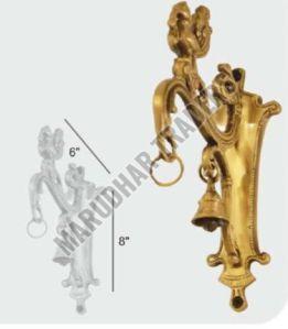 Polished Brass Peacock Bracket, Color : Golden 6x8 Inch Classy