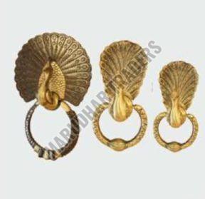 Polished Brass Peacock Door Knocker, Color : Golden