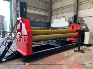 3 Roll Plate Bending Machine, Width : 1080 Mm