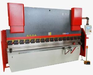 Polished Hydraulic Press Brake Machine, Specialities : Long Life, High Performance, Easy To Operate