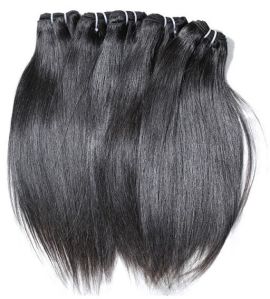 Raw Virgin Temple Wavy Human Hair Extensions..